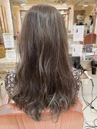 ミディアム カラー ヘアアレンジ 増子 幹樹のヘアスタイル