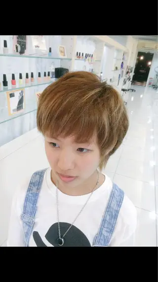 ショート カラー mai /Lita中央橋のヘアスタイル