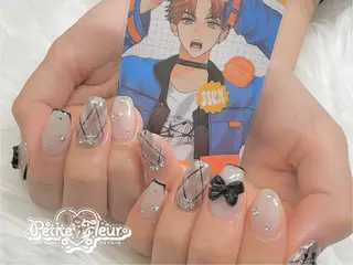 ネイル ❁⃘*。Petite fleur❁⃘*りさのネイルデザイン