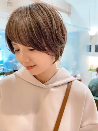 ショート カラー メンズカット特化柏駅 徒歩3分LOUのヘアスタイル