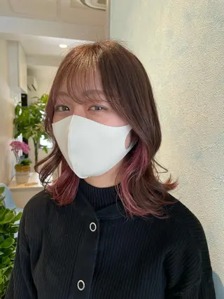 セミロング Lia所属・縮毛矯正の達人 ☆　松本のヘアスタイル