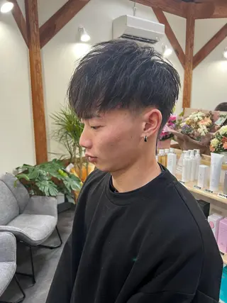 ショート メンズ slow所属・名取 純平のヘアスタイル