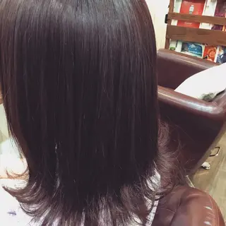 ミディアム カラー 金崎 新吾のヘアスタイル