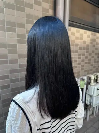 ロング カラー 韓国ヘア/レイヤー 顔周りカット/ユキナのヘアスタイル