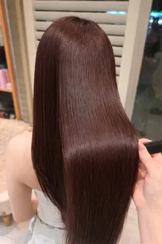 ロング カラー 渋谷/暖色カラー/ Miyuのヘアスタイル