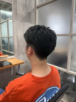 メンズ ayano /レイヤー/艶カラーのヘアスタイル