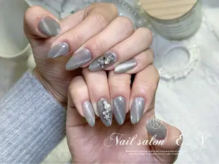 ネイル E.N🦋 長さ出し/持ち込みのネイルデザイン