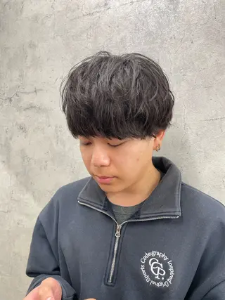 パーマ メンズ ✨メンズ支持率no1 野上✨のヘアスタイル