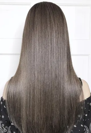 ロング パーマ 前髪顔周りカット 沼田　拓斗のヘアスタイル