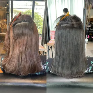 ミディアム カラー パーマ FORTE表参道所属・🥀武藤 后花🥀のヘアスタイル