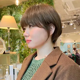 ショート 林 飛夕也のヘアスタイル