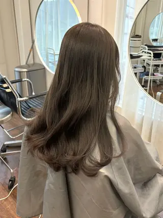 ロング 韓国レイヤー/ヘア カラー🎀ayamiのヘアスタイル
