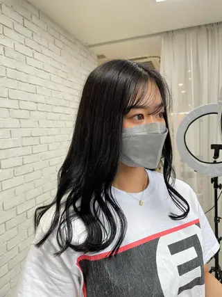 ロング カラー 艶ハイトーン👑♡ NATSUKIのヘアスタイル