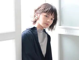 ショート 髪質改善 ami byAbsoのヘアスタイル