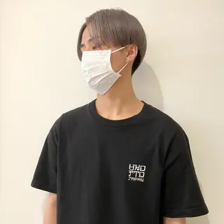 ショート カラー メンズ 永野 正芳のヘアスタイル