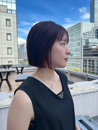 ショート ボブ美容師 /馬場 翼のヘアスタイル