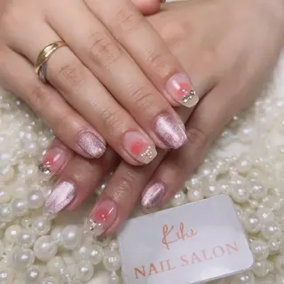 ネイル 💕鈴木ユリ パラジェル/オフ無料のネイルデザイン