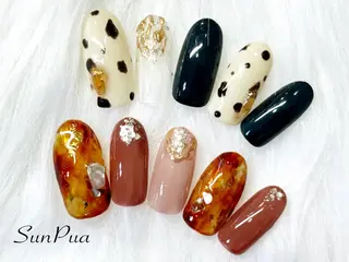 ネイル @.Freestyle 【フリースタイル】所属・根本 奈美のネイルデザイン