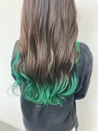 ロング 長谷川 未來のヘアスタイル