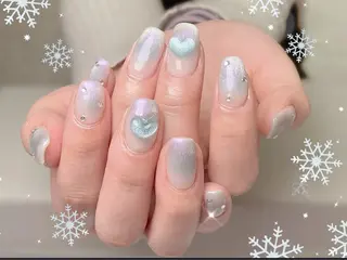 ネイル ETERNA Nail 銀座店【パラジェル/フィルイン/チップ長さだし/マグネット/ニュアンス】所属・ア カリのネイルデザイン