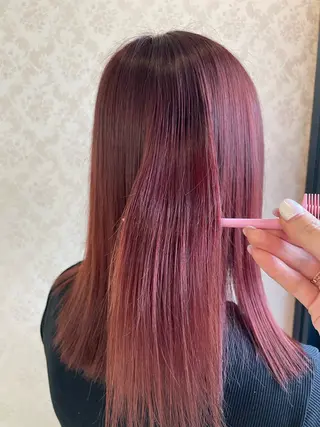 カラー ヒヨシ ルナのヘアスタイル