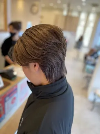 ショート メンズ 安田 美由紀のヘアスタイル