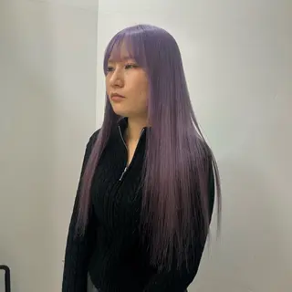 カラー 🍓ダメージレスで 可愛く🍓HINAのヘアスタイル