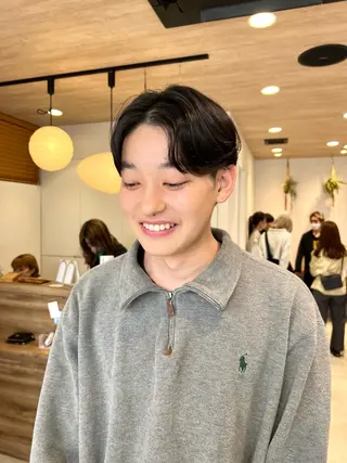 ショート メンズ Oasisgarden所属・レイヤー/ブリーチ MOMOのヘアスタイル