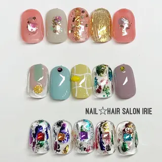 ネイル Hair salon Irie所属・與儀 知佳のネイルデザイン