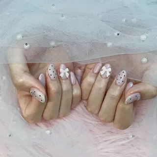 ネイル パーツ全部¥110 サロンミミのネイルデザイン