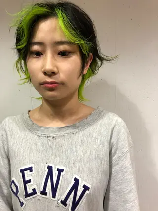 ショート カラー 🌈圧倒的デザイン力 内井省吾のヘアスタイル