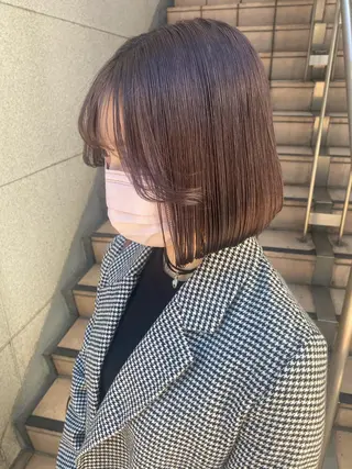 ショート カラー 💗💗韓国レイヤー yu-ki💗💗のヘアスタイル