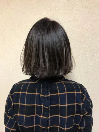 ミディアム 透明感カラー・ 髪質改善🩵イケダのヘアスタイル