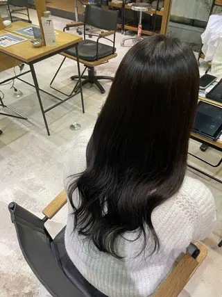 ロング カラー 艶髪/透明感カラー/ 韓国/nonokaのヘアスタイル