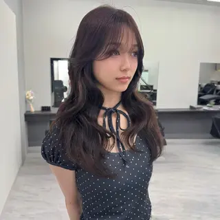 ロング レイヤー・ブリーチ kiyotoshiのヘアスタイル