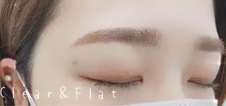 アイブロウ clear＆flat所属・ヨシデン shizukaの眉毛・アイブロウイメージ