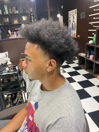 ミディアム パーマ メンズ BADBARBER蒲田店所属・barber goriのその他イメージ