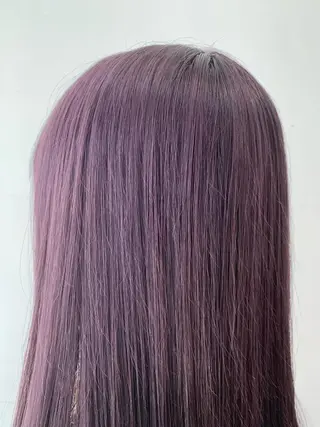 セミロング カラー ヘアアレンジ THE./ブリーチ 透感カラー/髪質改善のヘアスタイル