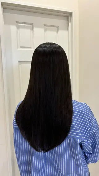 ロング よこやま なぎさのヘアスタイル