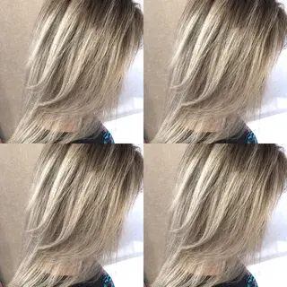 ミディアム カラー 井上 一平のヘアスタイル