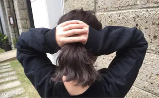 ミディアム カラー 🌈髪質改善カラーの 🌈坂本侑樹のヘアスタイル