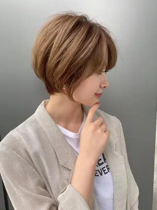 ショート カラー ショート、ボブの達人 東康介✨のヘアスタイル