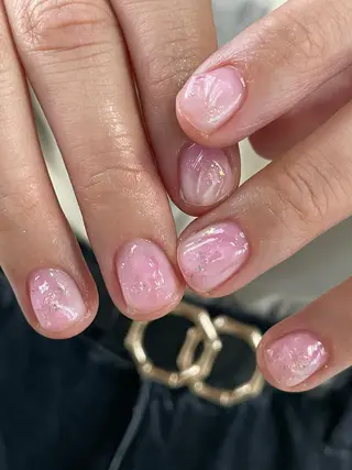 ショート m kaori𓃟のネイルデザイン