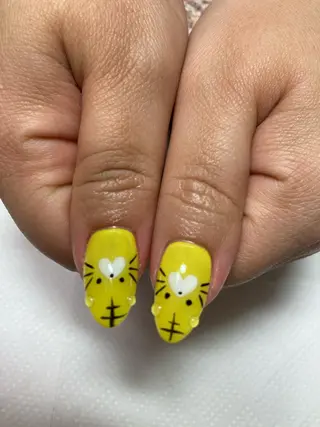 ネイル rukianail 新里のネイルデザイン