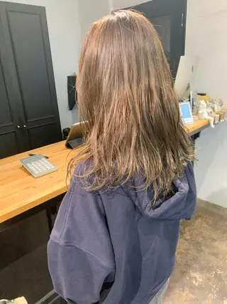 ロング カラー メンズパーマ メンズ特化ryoのヘアスタイル