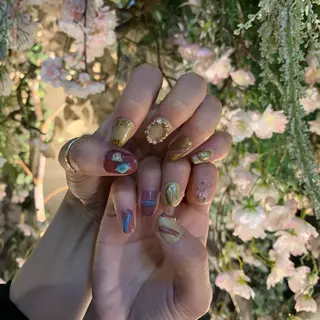ネイル 平野葵🎀 hair/nailのネイルデザイン
