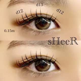 マツエク・マツパ 川越駅東口 sHeeR.mayuのマツエク・マツパデザイン