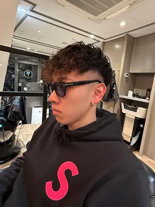 ショート メンズ BARBER SHOP 涼所属・清水 大生のヘアスタイル