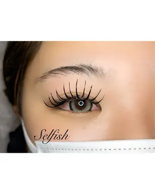 マツエク・マツパ eyelashsalonSelfish所属・. Selfishのマツエク・マツパデザイン