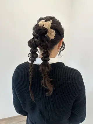 ヘアアレンジ claire BEAUTY SALON所属・若林 瞳華のマツエク・マツパデザイン